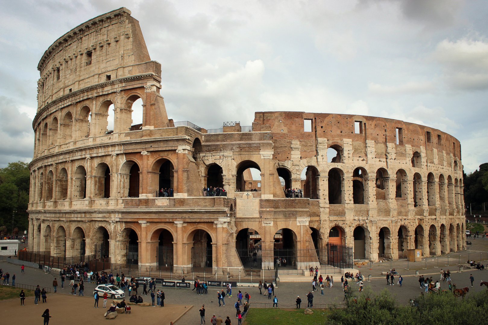 Romos Koliziejus, didžiulis amfiteatras.